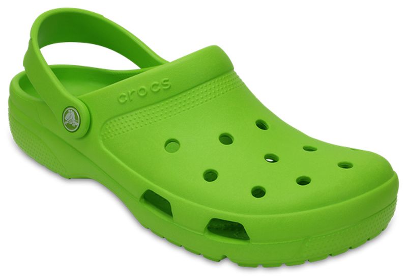 Сабо Crocs Coast Clog, цвет: зеленый. 204151-395. Размер 9-11 (41/42 )