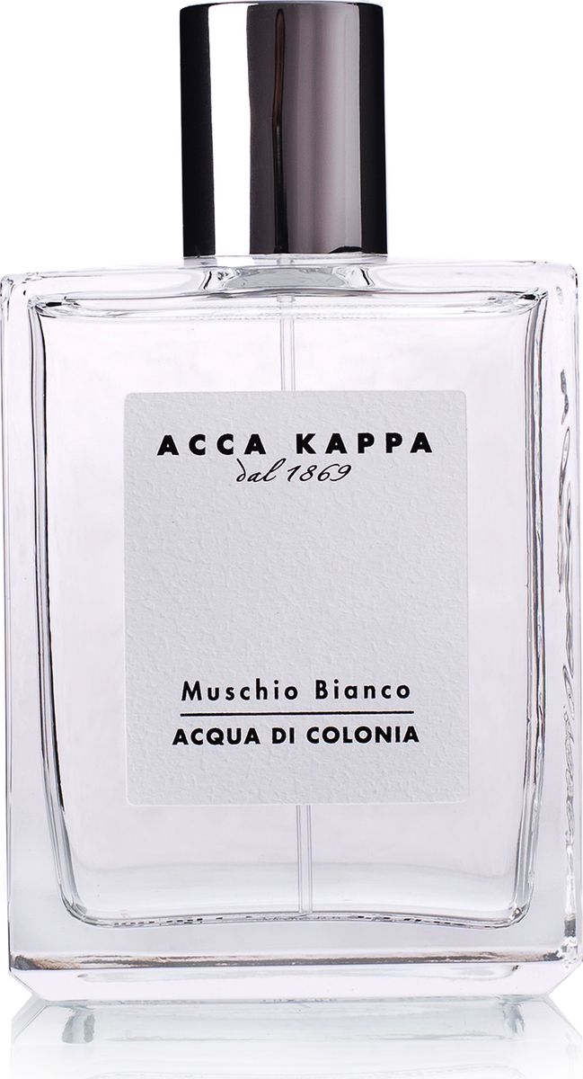 Acca Kappa Одеколон Белый Мускус 50 мл853281 Acca Kappa Одеколон Белый Мускус 50 мл853281Фирменный аромат Acca Kappa в формате одеколона. Аромат Muschio Bianco окружает тело свежестью итальянской весны. Гармоничное сочетание сладких, чувственных нот, легкой древесности, амбры и мускуса. Элегантная композиция для мужчин и женщин, созданная из деликатных, утончённых натуральных ингредиентов. Содержит эфирные масла лаванды и ягод можжевельника.