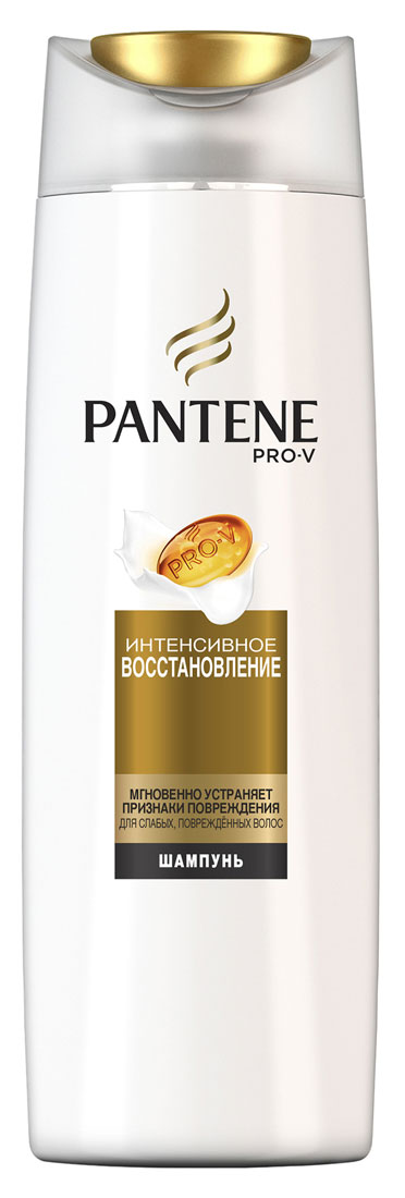 Pantene Pro-V Шампунь Интенсивное восстановление, для сухих и поврежденных волос, 400 мл81601097 Pantene Pro-V Шампунь Интенсивное восстановление, для сухих и поврежденных волос, 400 мл81601097Благодарявосстанавливающей формуле с особыми веществами, питающими волосы на микроуровне, шампунь Pantene Pro-V Интенсивное восстановление помогает удерживать влагу глубоко внутри, придавая волосам здоровый внешний вид и блеск. Шампунь Pantene Pro-V Интенсивное восстановление борется с признаками повреждения и питает поврежденные или сухие волосы, делая их гладкими, сияющими и здоровыми. Для наилучших результатов используйте с бальзамом-ополаскивателем и средствами для ухода за волосами Pantene Pro-V Интенсивное восстановление.