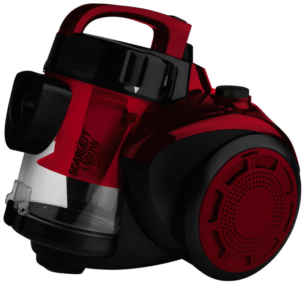 Scarlett SC-VC80C11, Red пылесосSC-VC80C11 Scarlett SC-VC80C11, Red пылесосSC-VC80C11С помощью пылесоса с контейнером для пыли Scarlett SC-VC80C11 можно убрать пыль, грязь, мелкий мусор с пола и ковров, а также почистить мягкую мебель.Несмотря на компактные размеры, пылесос обладает высокой мощностью всасывания, поэтому уборка с его помощью будет быстрой и качественной.Насадки, входящие в комплект, расширяют возможности пылесоса. Вы можете воспользоваться насадкой для ковров, насадкой для мягкой мебели, а также щелевой насадкой.После того как уборка закончена, сетевой шнур сматывается автоматически.