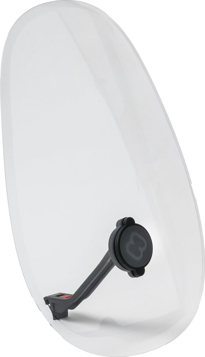 Защитный экран для детского велокресла Hamax Windscreen Observer, цвет: серый