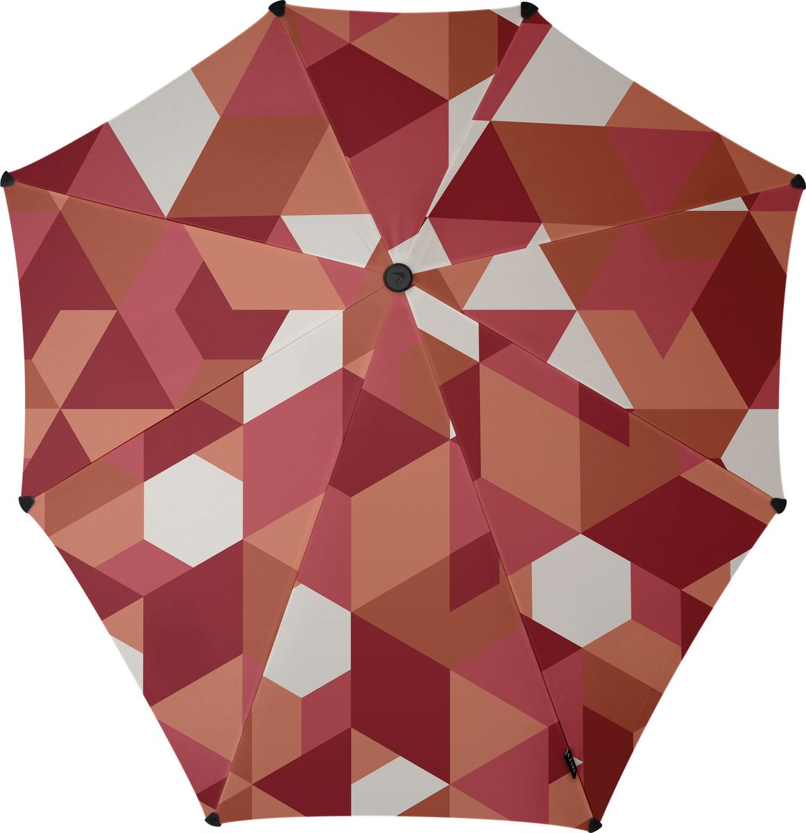 Зонт-трость Senz, цвет: бордовый. 2011094