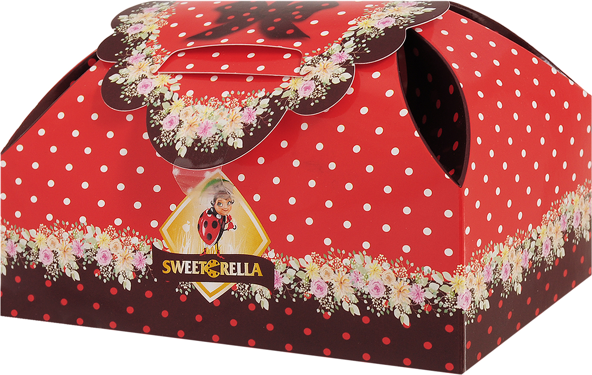 Sweeterella набор шоколадных конфет шкатулка сладостей, 155 г sweeterella набор сдобного печенья ассорти 710 г