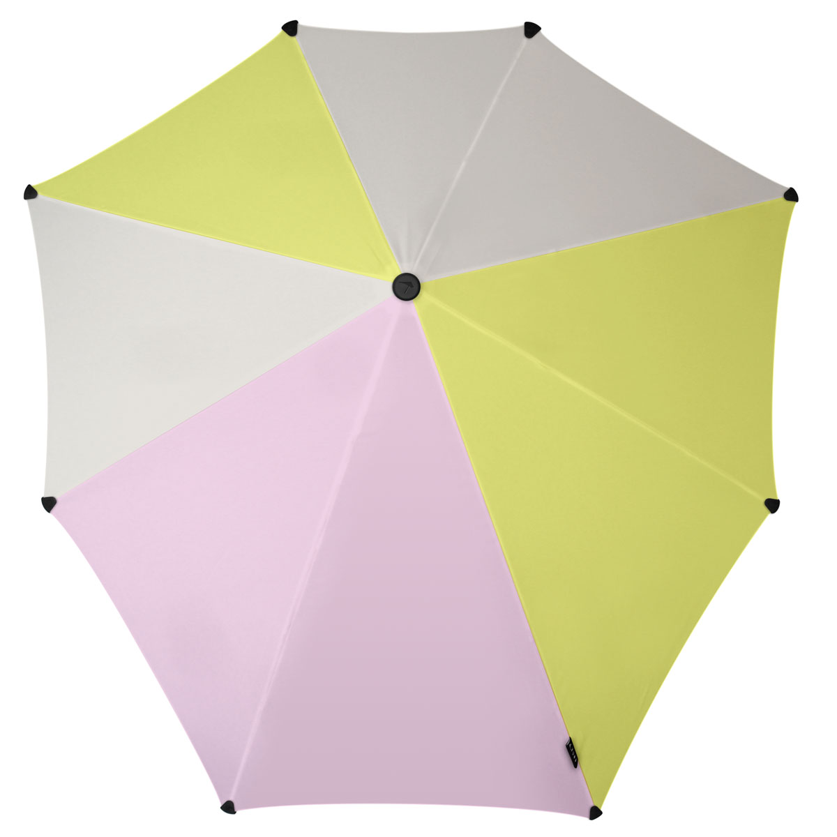 Зонт-трость Senz, цвет: серый, салатовый, розовый. 2011077
