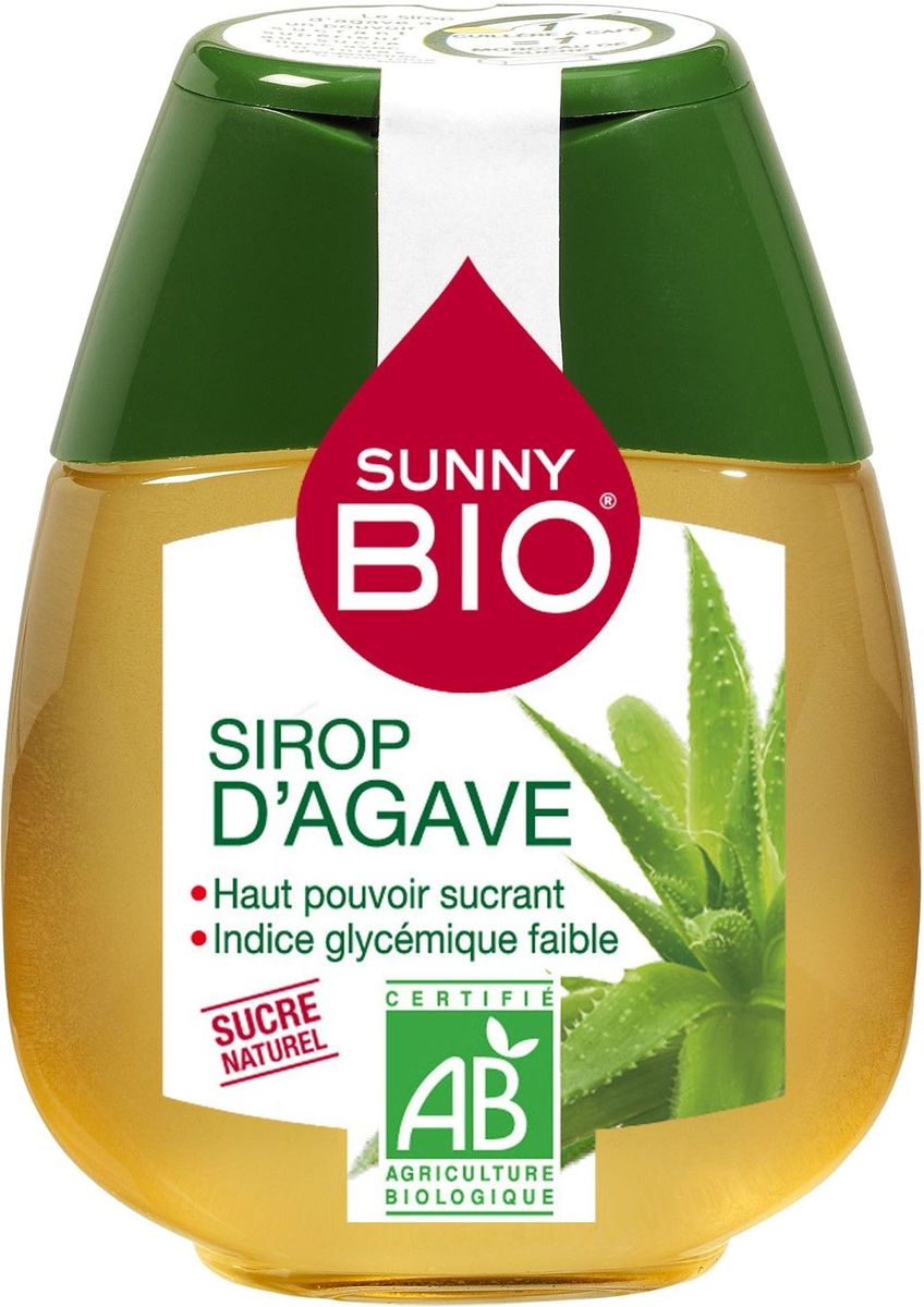 Sunny Bio Сироп Агавы BIO с диспенсером, 250 г430137 Sunny Bio Сироп Агавы BIO с диспенсером, 250 г430137Сироп агавы BIO - здоровый и натуральный заменитель сахара. Получен из сока агавы - кактусового растения, произрастающего в Мексике, которое выращивается без применения химических удобрений, что подтверждается международным сертификатом. Обладает максимально низким гликемическим индексом, высокой сладостью. Не имеет выраженного вкуса и очень хорош для добавления в чай и кофе, теплые напитки, фруктовые десерты, йогурты и другие блюда.