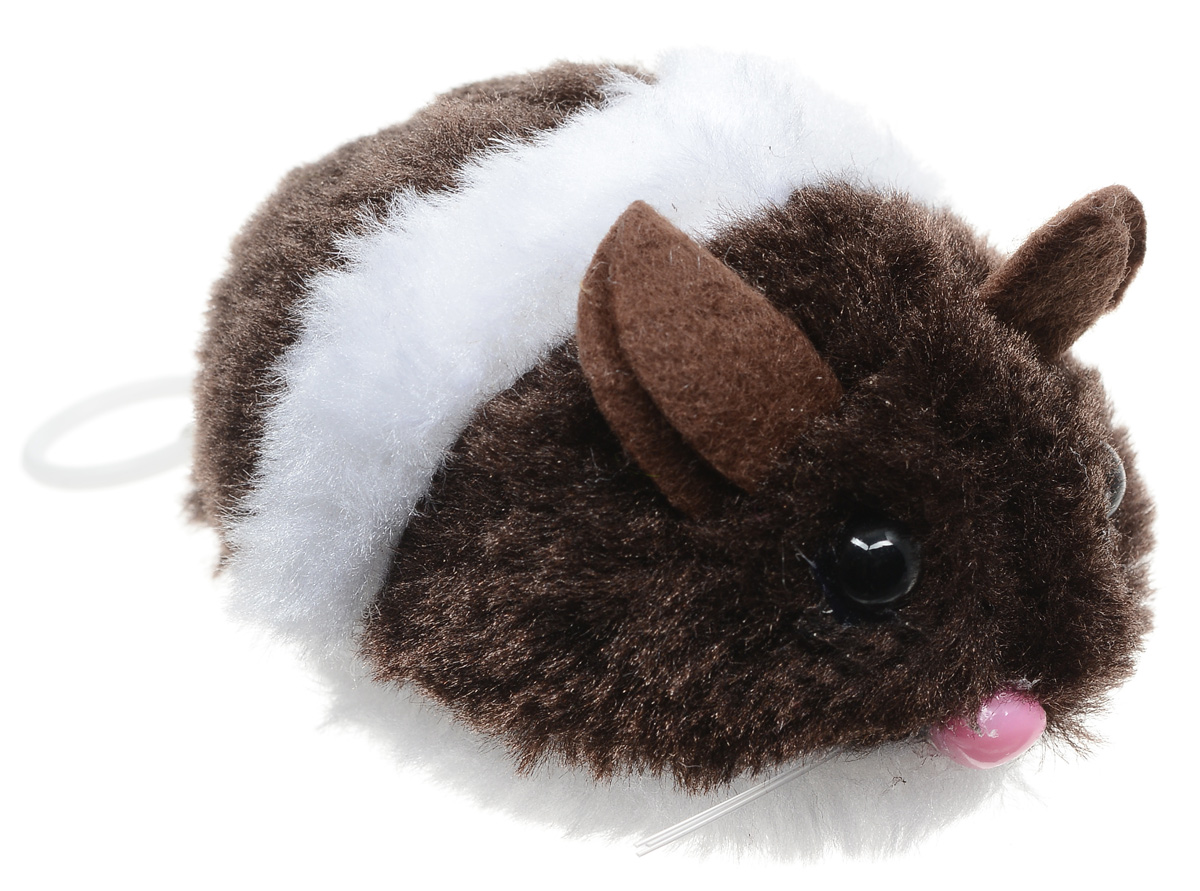 Игрушка для кошек Dezzie Мышь. Актив №2, вибрирующая, цвет: коричневый, белый, длина 8 см5605091 Игрушка для кошек Dezzie Мышь. Актив №2, вибрирующая, цвет: коричневый, белый, длина 8 см5605091Игрушка для кошек Dezzie Мышь. Актив №2 изготовлена из искусственного меха. Внутри игрушки находится заводной механизм, который запускается с помощью веревочки. Просто потяните за шнурок и мышка начнет бегать и вибрировать. Для того чтобы разнообразить жизнь домашнего любимца – ему необходимо покупать игрушки. Они не только вызовут интерес у кошки, но и будут способствовать ее развитию.С игрушкой Dezzie Мышь. Актив №2 ваша кошка точно не будет скучать.Размеры игрушки: 8 х 6 х 5 см.