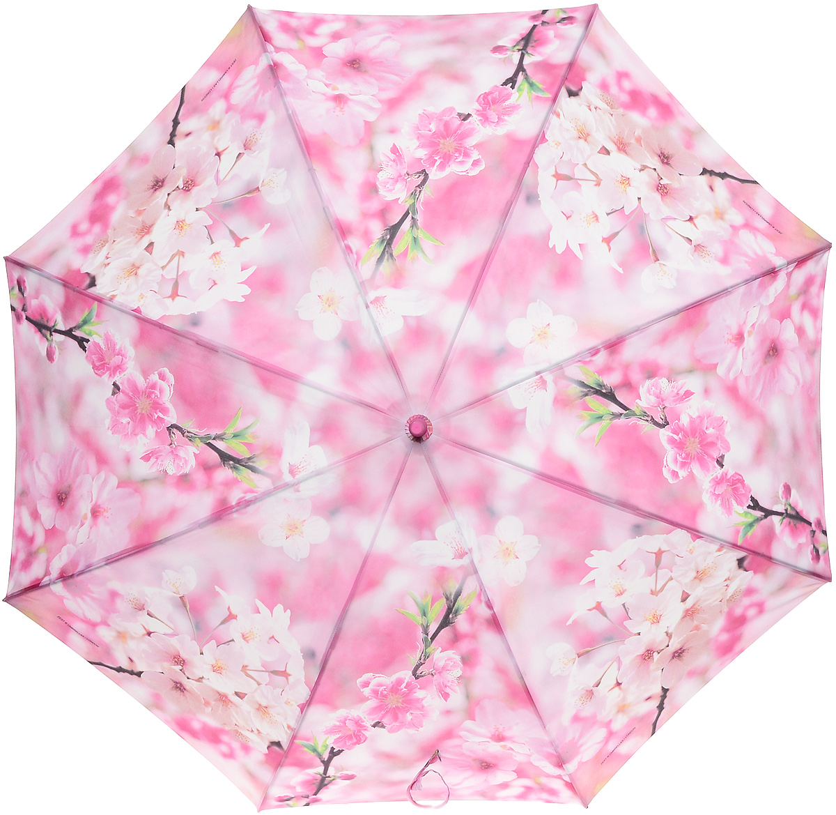Зонт-трость женский Zest, полуавтомат, цвет: розовый, светло-бежевый. 216255-55