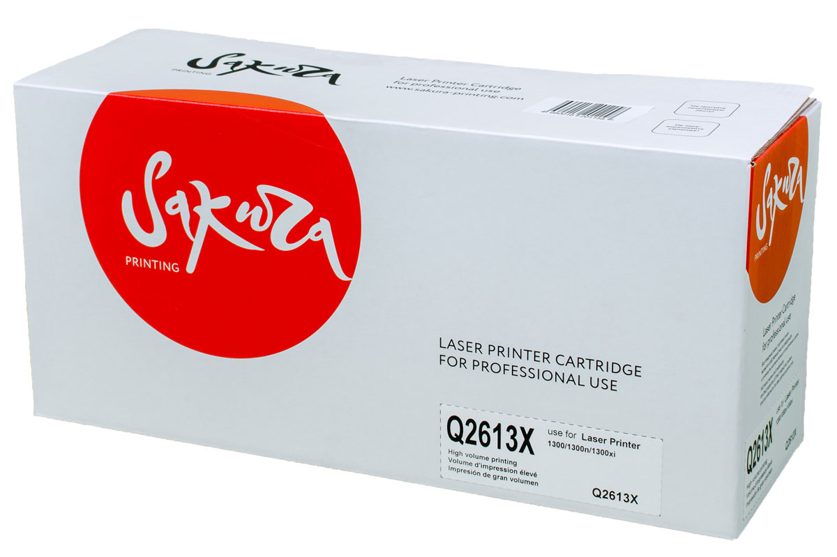 Sakura Q2613X, Black тонер-картридж для HP LaserJet 1300/1300n/1300xi