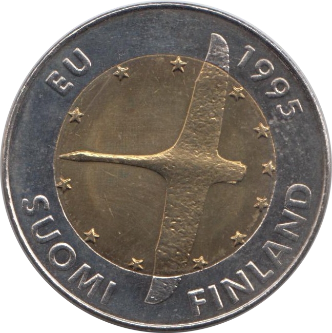 Монета номиналом 10 марок 