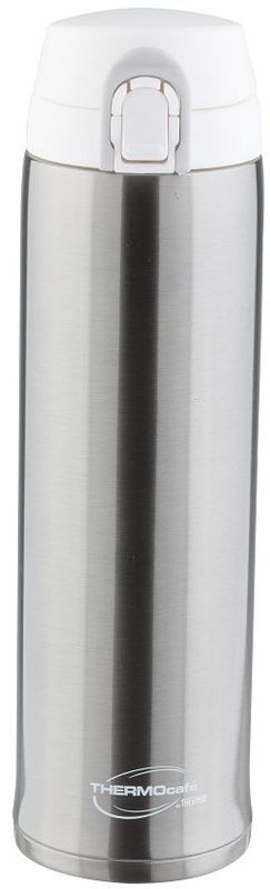 Термос Thermocafe By Thermos, цвет: стальной, 0,6 л. XTC-60270337 Термос Thermocafe By Thermos, цвет: стальной, 0,6 л. XTC-60270337Термос Thermocafe By Thermos очень удобен для использования в автомобиле или при занятиях спортом.Крышка снабжена дополнительным фиксатором - защитой от случайного открытия. Откидывается полностью и фиксируется в открытом положении.Объем: 600 мл.
