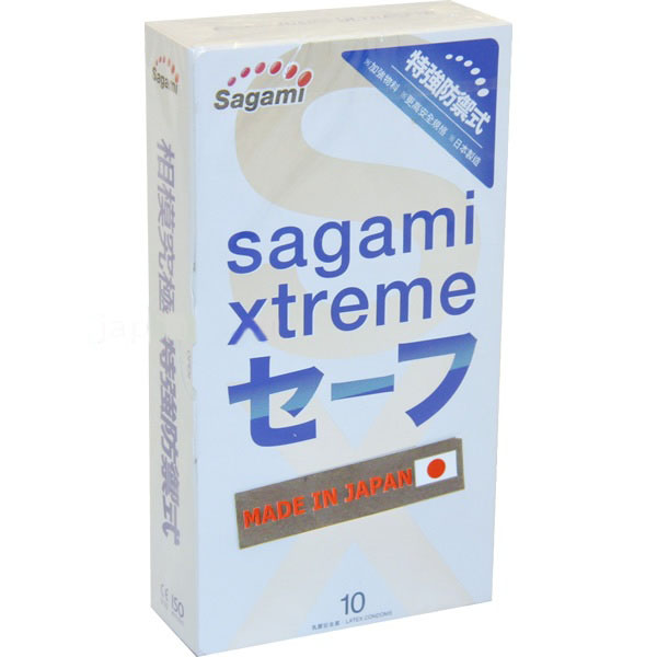 Sagami Xtreme Ultrasafe 10шт. Презервативы с двойным кол-вом смазки, латекс 0,09 мм143164 Sagami Xtreme Ultrasafe 10шт. Презервативы с двойным кол-вом смазки, латекс 0,09 мм143164Упаковка 10 латексных презервативов конусообразной формы для усиления энергетики и двойным количеством смазки для более высокого уровня безопасности и комфорта. Без добавления бензокаина и нонспермицидов: полная безопасность для ежедневного использования.33mm диаметр;104mm окружность;52±2mm ширина185±10mm длина Прозрачные Двойное количество силиконовой смазки