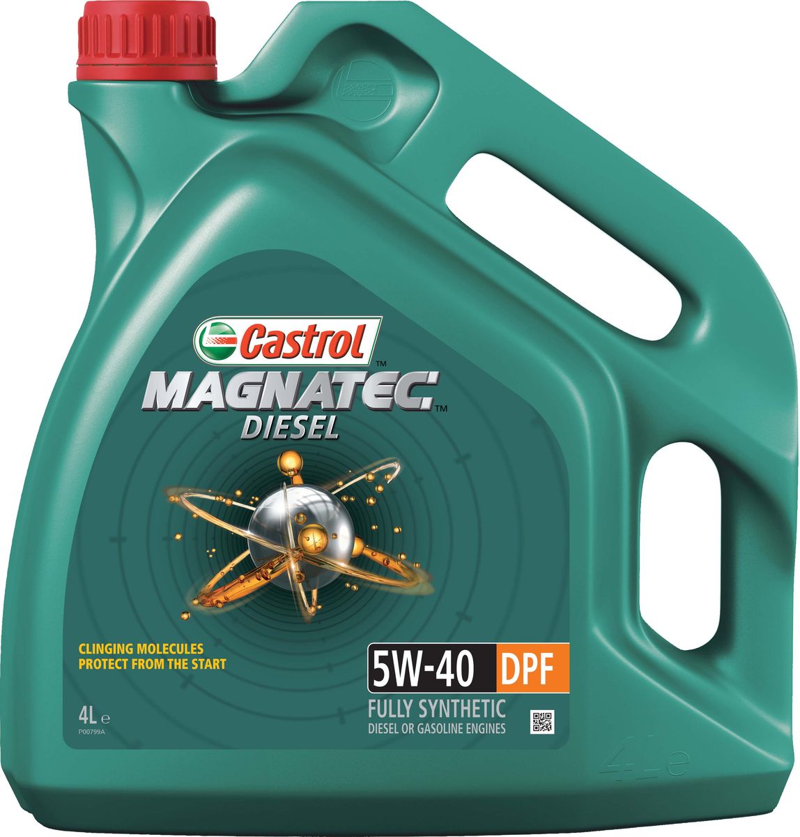 Масло моторное Castrol Magnatec Diesel, синтетическое, класс вязкости 5W-40, DPF, 4 л156EDD Масло моторное Castrol Magnatec Diesel, синтетическое, класс вязкости 5W-40, DPF, 4 л156EDDДо 75% износа двигателя происходит во время его пуска и прогрева. Когда двигатель выключен, обычное масло стекает в поддон картера, оставляя важнейшие детали двигателя незащищенными. Молекулы Castrol Magnatec Diesel подобно магниту притягиваются к деталям двигателя и образуют сверхпрочную масляную пленку, обеспечивающую дополнительную защиту двигателя в период пуска, когда риск возникновения износа существенно возрастает.Моторное масло Castrol Magnatec Diesel предназначено для дизельных и бензиновых двигателей легковых автомобилей, где производитель рекомендует смазочные материалы, соответствующие классу вязкости SAE 5W-40 и спецификациям API SN/CF или ACEA C3, включая автомобили оснащенные сажевым фильтром (DPF).Castrol Magnatec Diesel защищает двигатель всегда:- специальная технология производства дизельных масел поддерживает эффективность работы двигателя с системой подачи топлива common rail и быстроту реагирования на нажатие педали акселератора;- эффективно удерживает сажу, образующуюся в процессе работы двигателя, сводя к минимуму загустевание масла.Castrol Magnatec Diesel может использоваться в двигателях с промежуточным охлаждением наддувочного воздуха и турбонаддувом, TDI, DI и CRDI.Спецификации.ACEA C3,API SN/CF,BMW Longlife-04,Meets Fiat 9.55535-S2,Meets Ford WSS-M2C917-A,MB-Approval 229.31,Volkswagen 502 00/ 505 00/ 505 01.Товар сертифицирован.