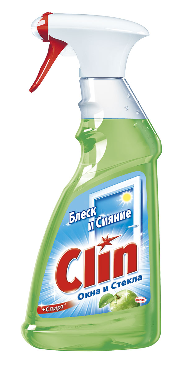 Средство для мытья окон и стекол Clin Яблоко 500мл935310 Средство для мытья окон и стекол Clin Яблоко 500мл935310Clin – это эксперт в очистке стекол и окон без разводов. Уникальная формула Clin с изопропиловым спиртом делает стеклянные поверхности блестящими и чистыми, не оставляя разводов и избавляя от изнурительной полировки. Уникальный курковый распылитель Clin имеет два режима функционирования: стандартное и пенообразующее, которое подходит для удаления даже сильных загрязнений.Состав: Товар сертифицирован.
