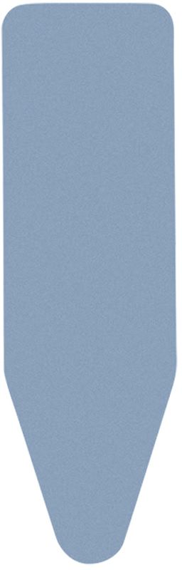 Чехол для гладильной доски Brabantia Perfect Fit, 8 мм, 124х38 см, цвет: синий. 316982316982 Чехол для гладильной доски Brabantia Perfect Fit, 8 мм, 124х38 см, цвет: синий. 316982316982 Выполнен из специального износостойкого материала, обеспечивающего гарантированно длительный срок службы. Этот чехол в разы превосходит обычный хлопковый чехол по прочности и теплоустойчивости (макс. 260?C). Удобная фиксация на доске и отличное натяжение чехла – затягивающий шнур и система натяжения Stretch-System.