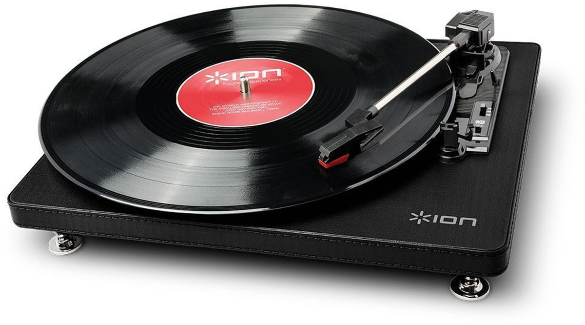 ION Audio Compact LP, Black проигрыватель виниловых дисков