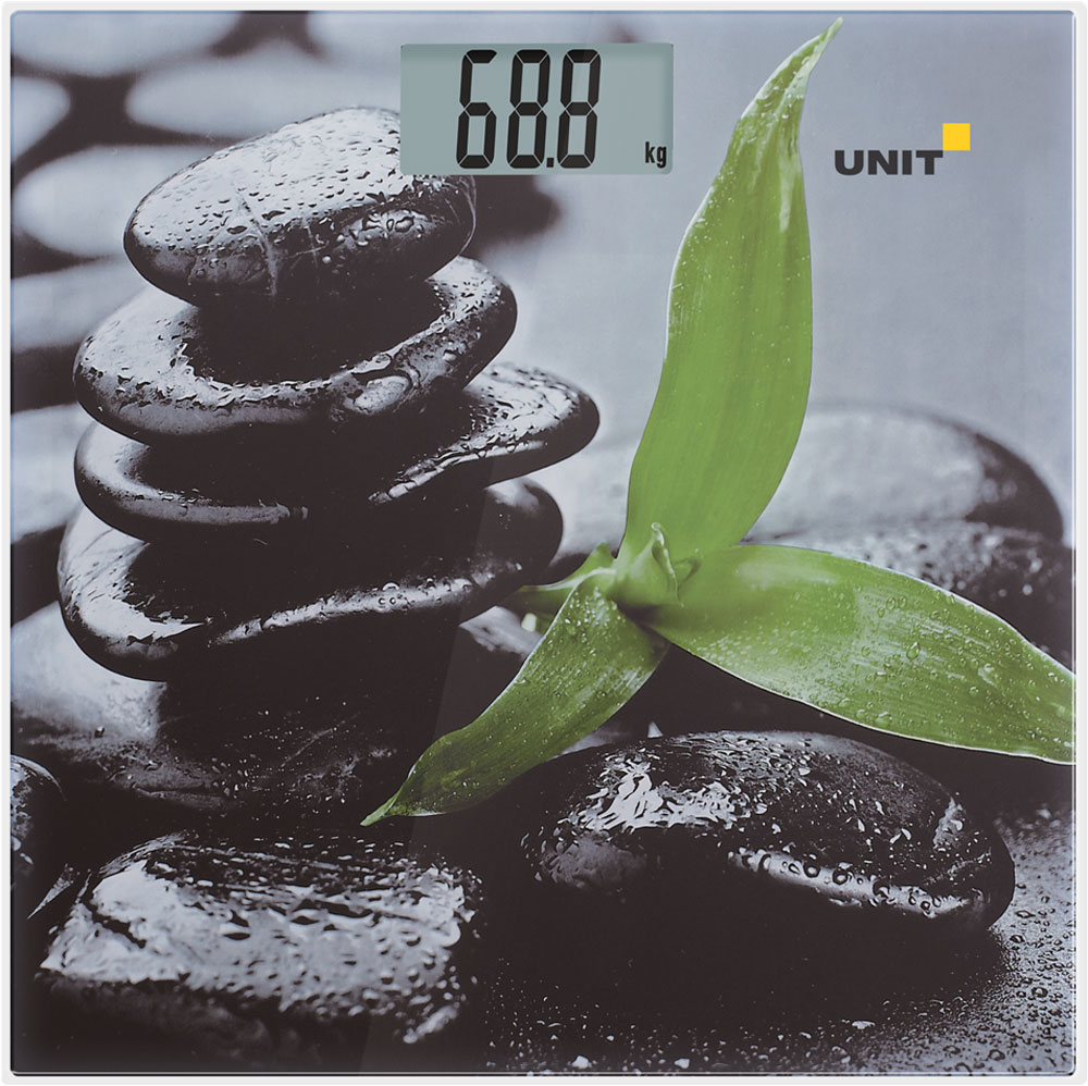 Unit UBS-2056, Gray Black весы напольные электронные