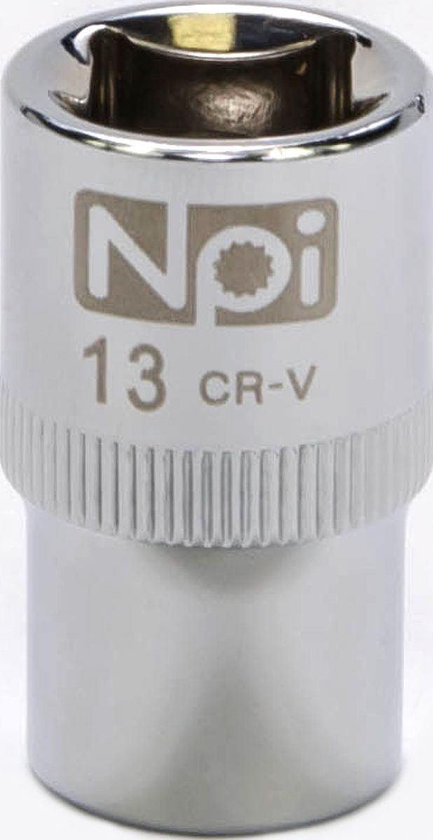 Головка торцевая NPI SuperLock, 1/2, 13 мм20013 Головка торцевая NPI SuperLock, 1/2, 13 мм20013Торцевая головка NPI выполнена из высокопрочная хром-ванадиевой стали и применяется с гайковертами, трещетками, воротками. Торцевая головка выполнена по технологии Суперлок. Торцевая головка обеспечивает максимальный крутящий момент по отношению к резьбе и выдерживает ударные нагрузки. Размер ключа (метрический): 13 мм.Размер ключа (дюймы): 1/2 .Посадочный размер: 1/2.Длина головки: 38 мм.