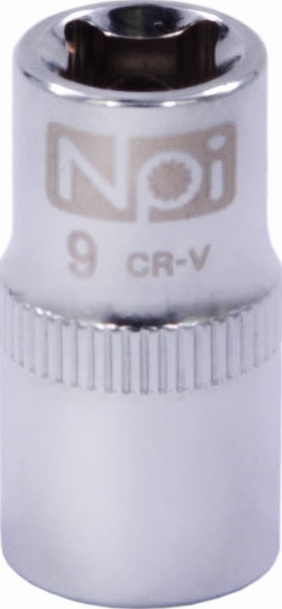 Головка торцевая NPI SuperLock, 1/4, 9 мм20227 Головка торцевая NPI SuperLock, 1/4, 9 мм20227Торцевая головка NPI выполнена из высокопрочная хром-ванадиевой стали и применяется с гайковертами, трещетками, воротками. Торцевая головка выполнена по технологии Суперлок. Торцевая головка обеспечивает максимальный крутящий момент по отношению к резьбе и выдерживает ударные нагрузки. Размер ключа (метрический): 9 мм.Размер ключа (дюймы): 1/4 .Посадочный размер: 1/4.Длина головки: 25 мм.