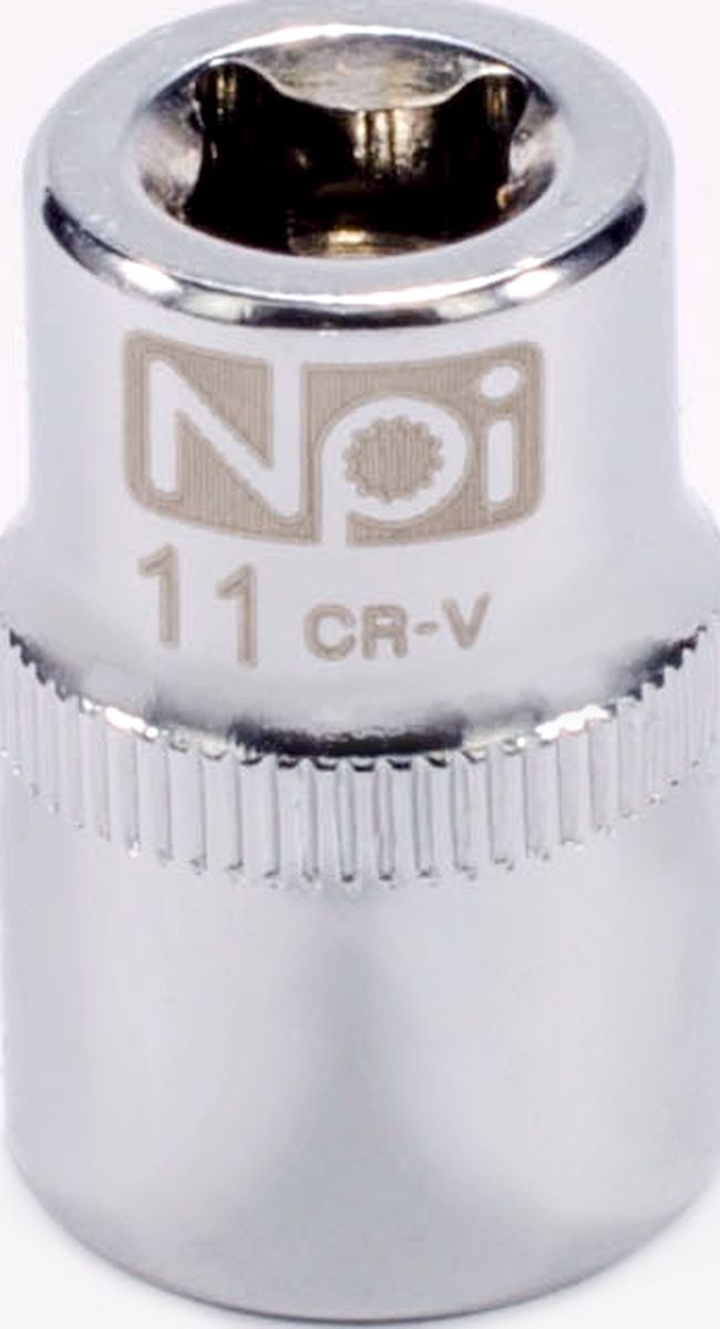 Головка торцевая NPI SuperLock, 1/4, 11 мм20229 Головка торцевая NPI SuperLock, 1/4, 11 мм20229Торцевая головка NPI выполнена из высокопрочная хром-ванадиевой стали и применяется с гайковертами, трещетками, воротками. Торцевая головка выполнена по технологии Суперлок. Торцевая головка обеспечивает максимальный крутящий момент по отношению к резьбе и выдерживает ударные нагрузки. Размер ключа (метрический): 11 мм.Размер ключа (дюймы): 1/4 .Посадочный размер: 1/4.Длина головки: 25 мм.