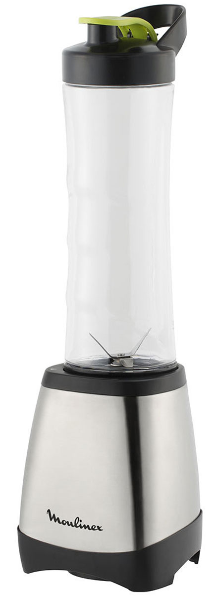 Moulinex LM1A0D10 мини-блендерLM1A0D10 Moulinex LM1A0D10 мини-блендерLM1A0D10Moulinex LM1A0D10 - персональный мини-блендер на все случаи жизни. Измельчение осуществляет простым нажатием. Благодаря удобной бутылке с ручкой, вы можете брать ваши смузи с собой каждый день и использовать на ходу. Наполните, смешайте, возьмите с собой: употребление фруктов и овощей еще никогда не было столь удобным!