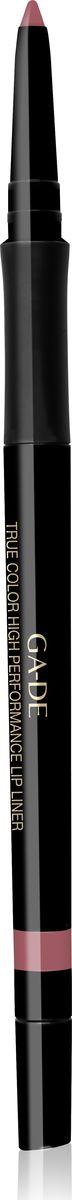 Ga-de Карандаш для губ True Color № 03, 0,35 гр131500003 Ga-de Карандаш для губ True Color № 03, 0,35 гр131500003Водостойкий контурный карандаш для губ. Мягкая кремовая текстура предотвращает смазывание и растекание помады в течении дня. Не меняет свой цвет и не тускнеет, подчеркивает естественную форму губ. Формула, обогащенная комплексом керамидов и гиалуроновой кислотой обеспечивает чувственный уход занежной кожей губ. Не требует затачивания.