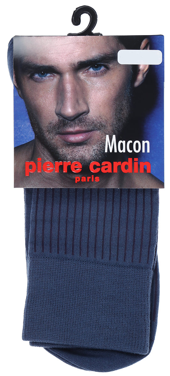 Носки мужские Pierre Cardin Macon, цвет: голубой. Размер 3 (41/42)Cr Macon Носки мужские Pierre Cardin Macon, цвет: голубой. Размер 3 (41/42)Cr MaconКлассические мужские носки Pierre Cardin изготовлены из высококачественного хлопка с добавлением полиамида и эластомера, что обеспечивает комфортную посадку. Модель выполнена в элегантном однотонном дизайне с тиснением полосками, паголенок декорирован изображением логотипа бренда. Благодаря использованию тончайших волокон мерсеризированного хлопка, кожа в таких носках дышит. Двойная, широкая, эластичная резинка идеально облегает ногу и не пережимает сосуды.