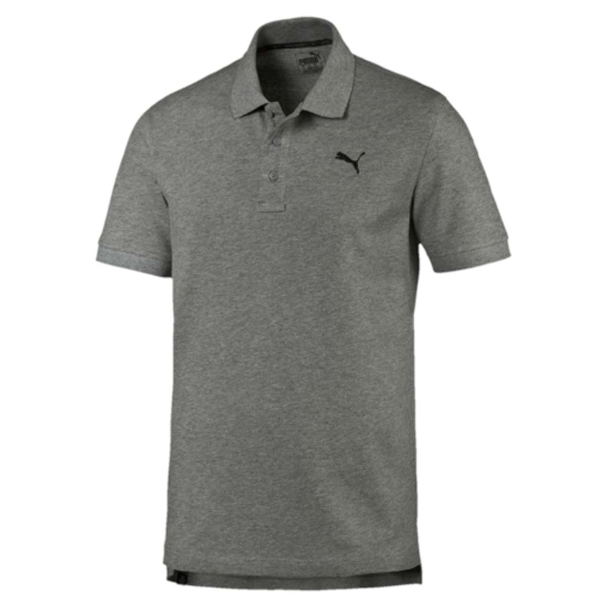 Поло мужское Puma ESS Pique Polo, цвет: серый. 83824803. Размер M (46/48)83824803 Поло мужское Puma ESS Pique Polo, цвет: серый. 83824803. Размер M (46/48)83824803Стильная мужская рубашка-поло ESS Pique Polo выполнена из хлопка с добавлением эластана. Высокофункциональная технология dryCELL отводит влагу, поддерживает тело сухим и гарантирует максимальный комфорт. Модель декорирована вышитым логотипом PUMA. Среди других отличительных особенностей изделия - отложной воротник и манжеты рукавов из эластичного трикотажа в рубчик и отделка тесьмой с фирменной символикой с внутренней стороны ворота. Классический крой понравится ценителям простого и лаконичного стиля, а воротник добавит элегантности модели. Отличный вариант для повседневного образа.
