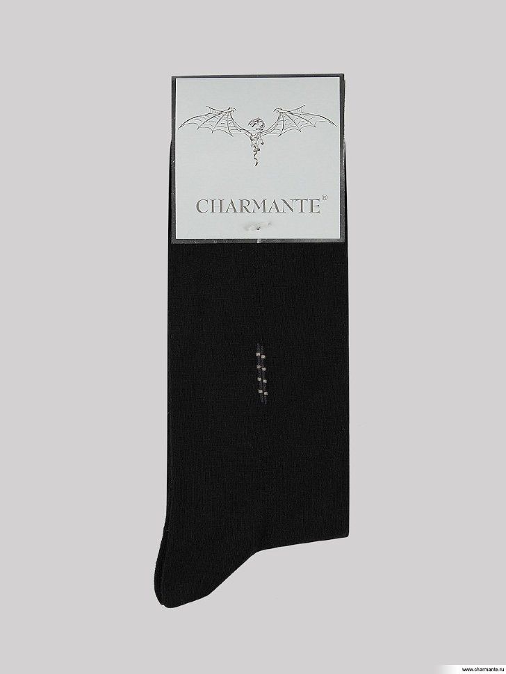 Носки мужские Charmante, цвет: черный. SCHM-1017. Размер 29-31 (45/47)