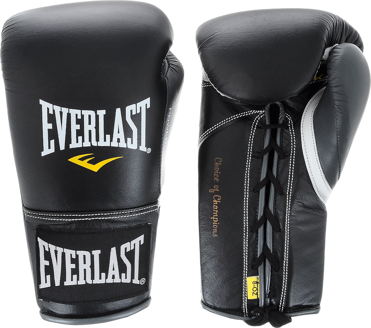 Перчатки боевые Everlast Powerlock, цвет: черный, серый. Вес 8 унций27108070101 Перчатки боевые Everlast Powerlock, цвет: черный, серый. Вес 8 унций27108070101Боевые перчатки на шнуровке Everlast Powerlock изготавливаются из натуральной кожи премиум класса, выдерживающей длительные нагрузки. Благодаря пенному наполнителю, выложенному по технологии Powerlock, обеспечивается идеальный баланс между силой удара и защитой от травм. Эргономический дизайн перчатки позволяет руке принимать правильную и удобную форму кулака, делая удар быстрым и безопасным одновременно. Предназначены для профессиональных боев.