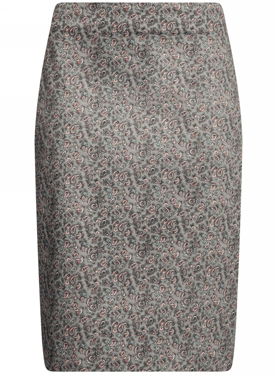 Юбка oodji Collection, цвет: серый. 21608006-3B/14522/2340E. Размер 36-170 (42-170)21608006-3B/14522/2340E Юбка oodji Collection, цвет: серый. 21608006-3B/14522/2340E. Размер 36-170 (42-170)21608006-3B/14522/2340EСтильная юбка oodji Collection выполнена из хлопка сдобавлением полиуретана. Модель застегивается сзади на застежку-молнию.
