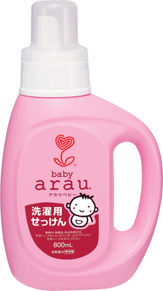 Arau Baby Жидкость для стирки детской одежды 800 млYASH62712 Arau Baby Жидкость для стирки детской одежды 800 млYASH62712Жидкость для стирки создана на основе 100% натуральных компонентов – натурального мыла, полученного из кокосового масла, с добавлением экстрактов лаванды и мяты. Благодаря уникальной натуральной формуле жидкость для стирки эффективно удаляет загрязнения, делает белье мягким и приятным на ощупь. Не содержит синтетических ПАВов, ароматизаторов, красителей и консервантов.Подходит для всех типов тканей.Товар сертифицирован.
