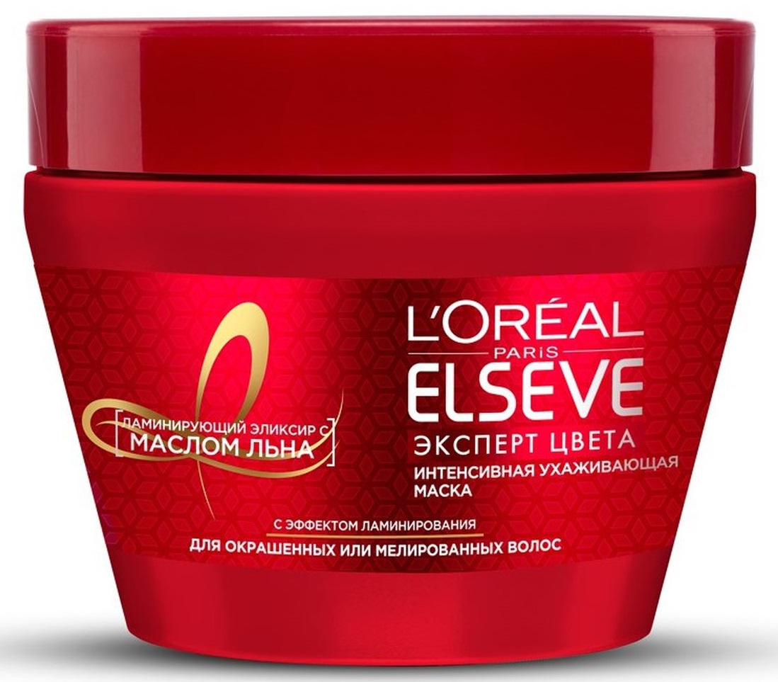 LOreal Paris Elseve Маска для волос Эльсев, Эксперт Цвета, для окрашенных и мелированных волос, 300 млA4581928 LOreal Paris Elseve Маска для волос Эльсев, Эксперт Цвета, для окрашенных и мелированных волос, 300 млA4581928В пять раз больше сияния с маской для окрашенных и мелированных волос «Эльсев, Эксперт цвета» от Лореаль Париж! Специально разработанная лабораторией бренда формула интенсивно действует в нескольких направлениях: маска для волос питает, защищает окрашенные волосы от негативных внешних факторов, добавляет яркость цвета и блеск.