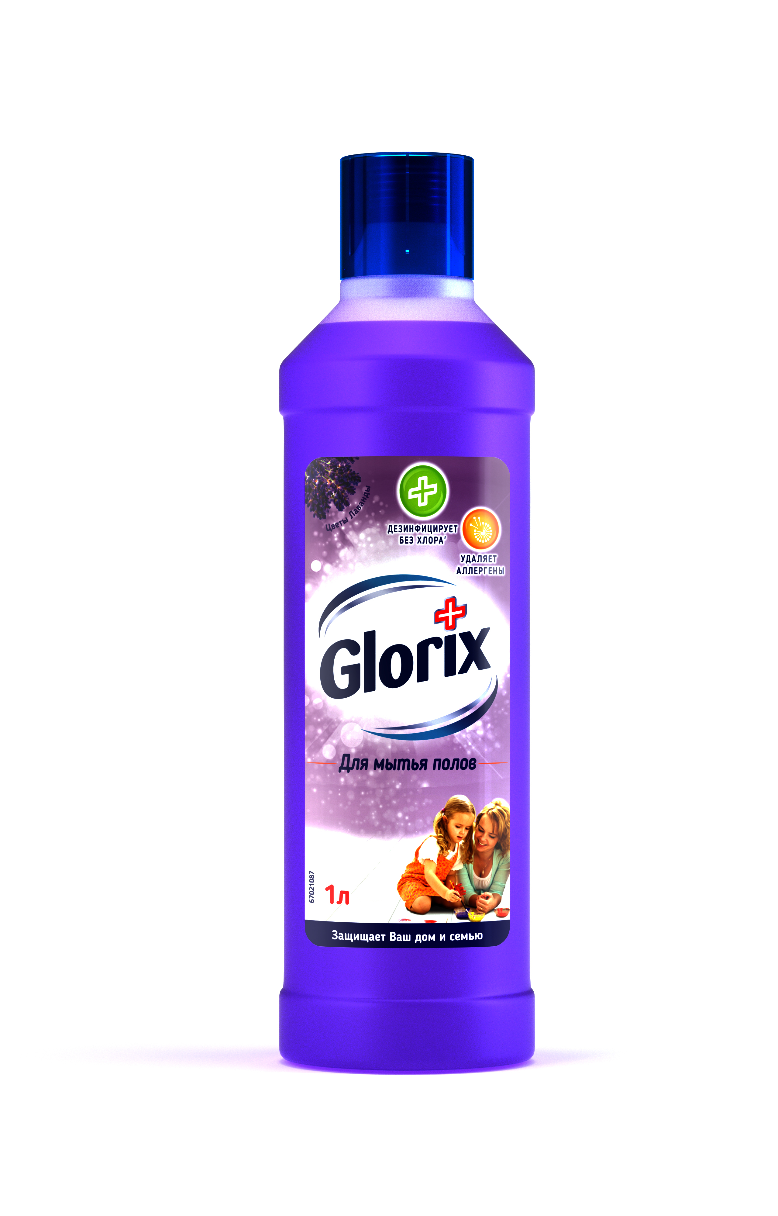 Средство для мытья пола Glorix Цветы лаванды 1 л21130533 Средство для мытья пола Glorix Цветы лаванды 1 л21130533Чистящее средство для пола Glorix Цветы лаванды эффективно очищает и дезинфицирует поверхности без хлора. Уничтожает 99,99% болезнетворных бактерий, удаляет аллергены (пыль и пыльцу) и наполняет дом приятным ароматом. Разработано для мытья пола, также идеально подходит для ежедневного очищения других больших и малых поверхностей (рабочие поверхности, стол, стулья).Товар сертифицирован.Уважаемые клиенты!Обращаем ваше внимание на возможные изменения в дизайне упаковки. Качественные характеристики товара остаются неизменными. Поставка осуществляется в зависимости от наличия на складе.