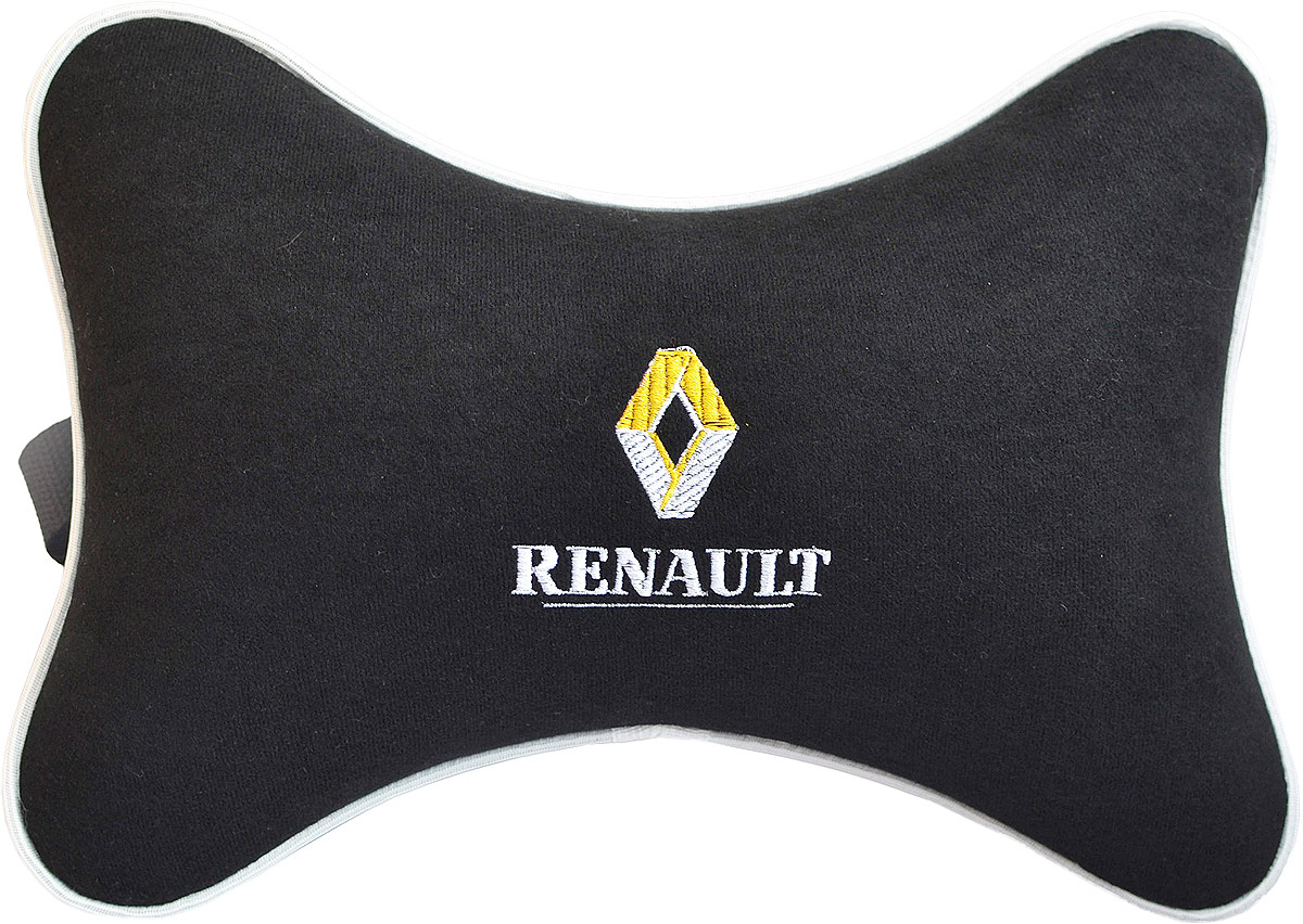 Подушка на подголовник Auto Premium Renault, цвет: черный. 3743037430 Подушка на подголовник Auto Premium Renault, цвет: черный. 3743037430Подушка на подголовник, выполненная из велюра - это прежде всего лучший способ создать комфорт для шеи и головы во время пребывания в автомобильном кресле. Подушка крепится к сиденью. Меньше утомляемость - а следовательно выше внимание и концентрация на дороге.Одинакова удобна для пассажира и водителя.