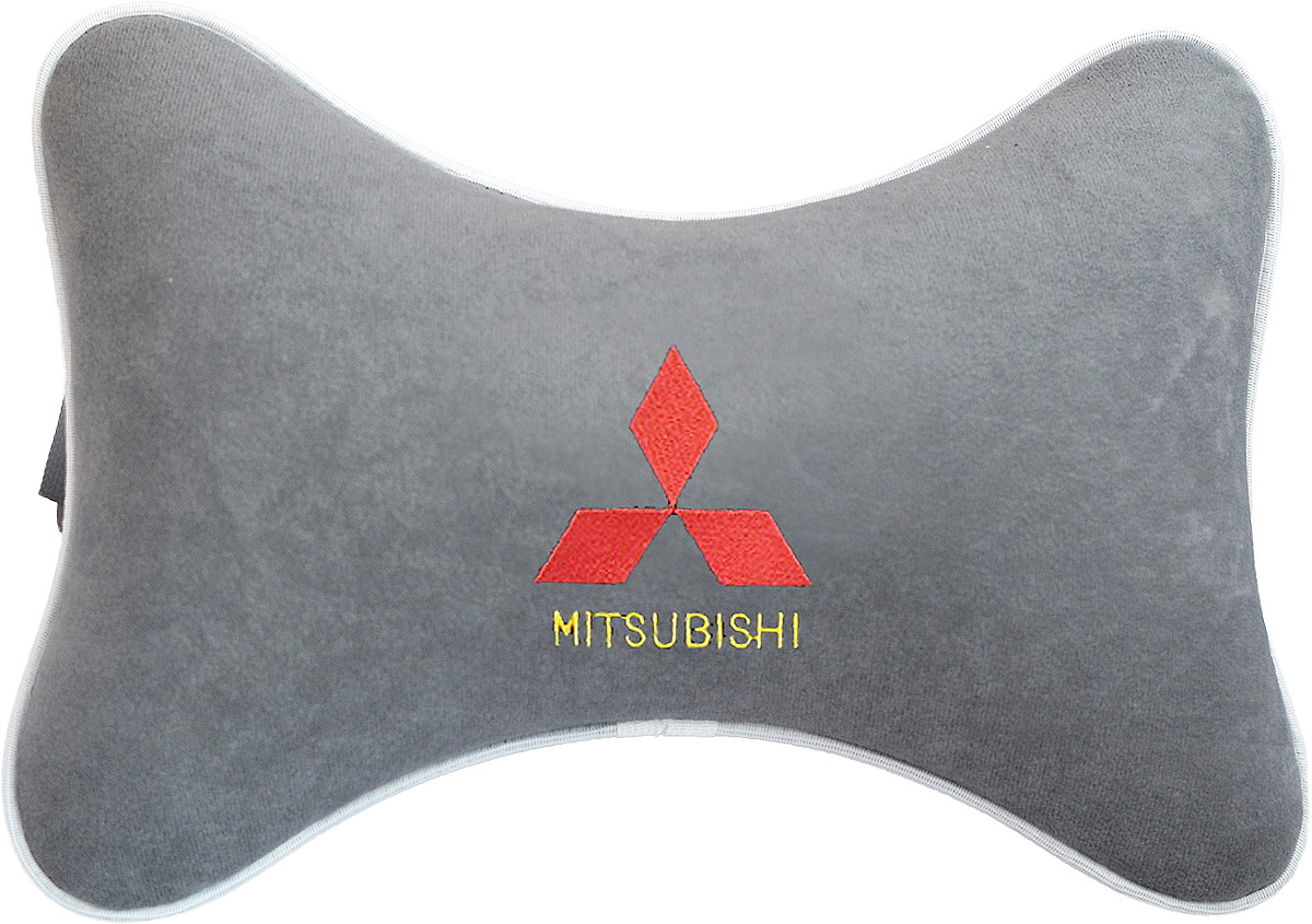 Подушка на подголовник Auto Premium Mitsubishi, цвет: серый. 3744637446 Подушка на подголовник Auto Premium Mitsubishi, цвет: серый. 3744637446Подушка на подголовник, выполненная из велюра - это прежде всего лучший способ создать комфорт для шеи и головы во время пребывания в автомобильном кресле. Подушка крепится к сиденью. Меньше утомляемость - а следовательно выше внимание и концентрация на дороге.Одинакова удобна для пассажира и водителя.