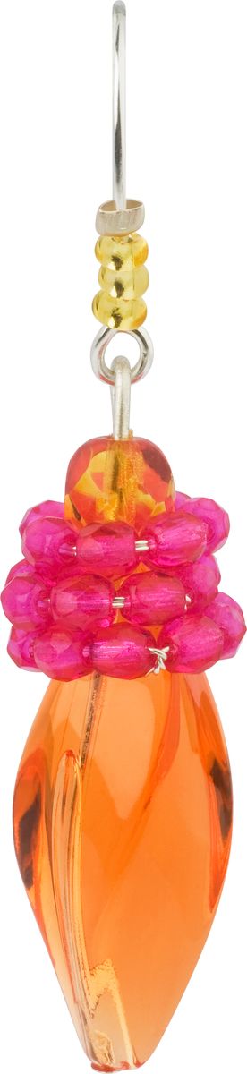 Серьги Lalo Treasures, цвет: оранжевый, розовый. E3507/3