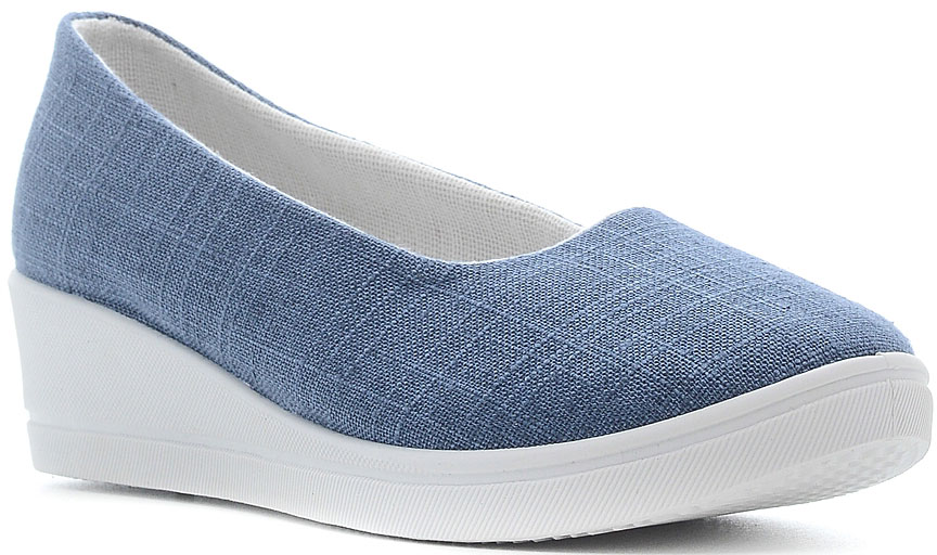 Туфли женские Nobbaro, цвет: синий. 1137-59. Размер 41