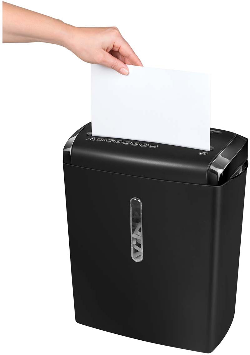 Fellowes Powershred P-28S, Black шредерFS-47101 Fellowes Powershred P-28S, Black шредерFS-47101Шредер P-28S предназначен для персонального использования в малом офисе. P-28S приходит на замену популярной модели P-33Современный дизайн и компактные размеры позволяют размещать уничтожитель в любом удобном месте рядом с рабочим столом.Шредер обладает высокой и производительностью 8 листов и вместительной корзиной 15 л. Рабочий цикл увеличен на 50% и составляет 3 минуты.Процесс уничтожения запускается автоматически при подаче бумаги в слот. Функция реверса может ликвидировать образование бумажных заторов.