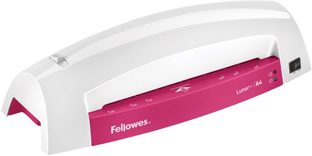 Fellowes Lunar + A4, Grey Fucsia ламинатор