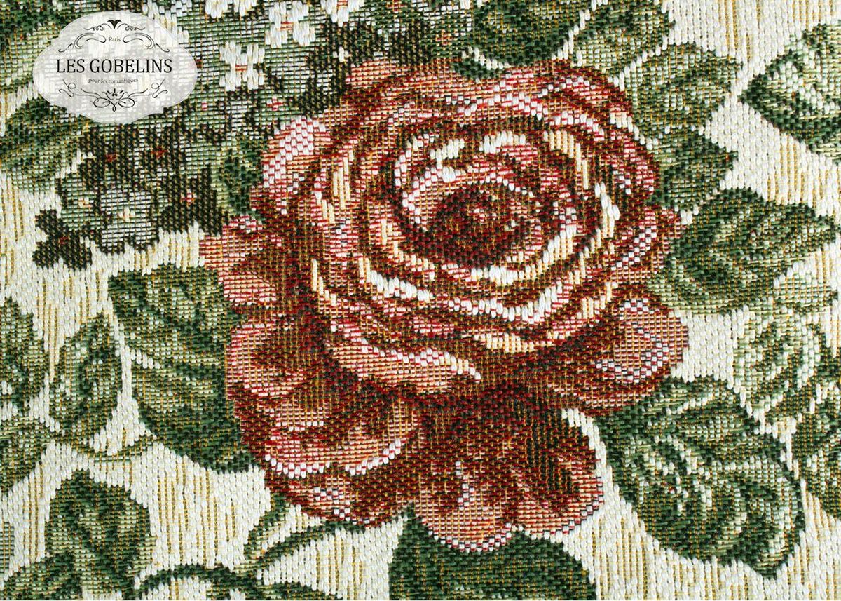 Покрывало на диван Les Gobelins Art Floral, 160 х 200 смlns187588 Покрывало на диван Les Gobelins Art Floral, 160 х 200 смlns187588Покрывало на диван Les Gobelins Art Floral с ярким цветочным рисунком привлечет к себе внимание и органично впишется в интерьер комнаты. Изделие изготовлено из высококачественной ткани гобелен и оформлено бахромой и кисточками. Необычайная красота сочетается в этом покрывале с высокой прочностью и долговечностью, а свойство гобелена по-разному проявлять себя в зависимости от освещения помещения позволяет открывать все новые и новые детали, которые, как казалось, раньше скрывал гобелен.Красочное и приятное на ощупь покрывало сделает интерьер спальни, детской или гостиной уютнее и своеобразнее. Состав материала: 52% хлопок, 48% полиэстер.