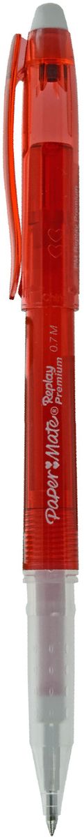 Paper Mate Ручка гелевая Replay Premium со стираемыми чернилами и ластиком цвет чернил красный