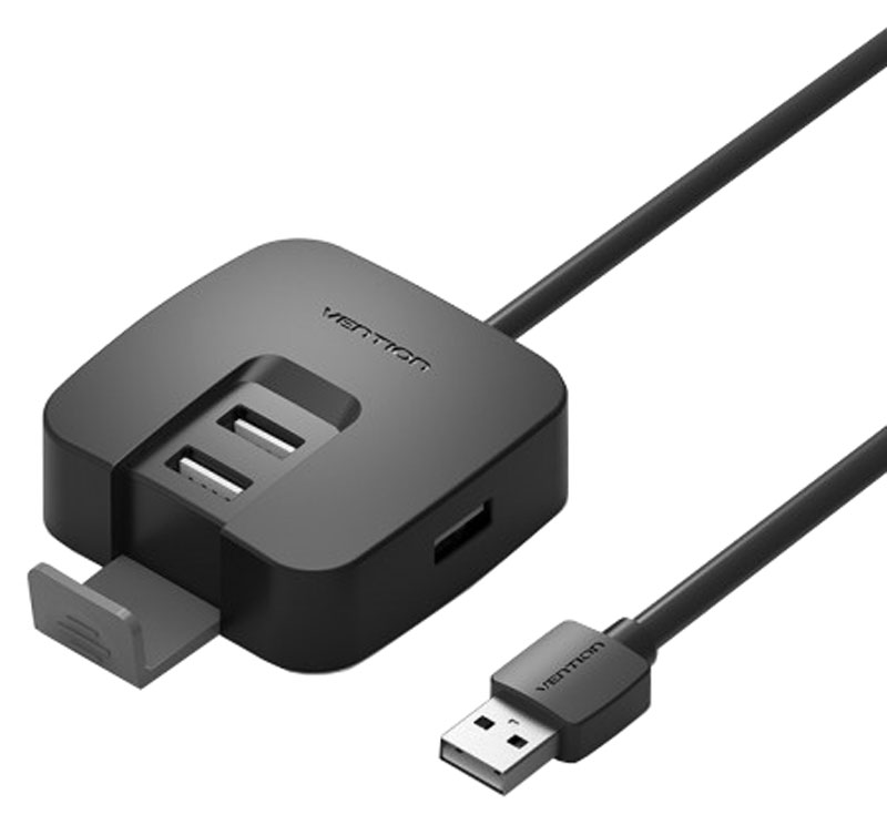 Vention VAS-J51-B050, Black USB-концентратор