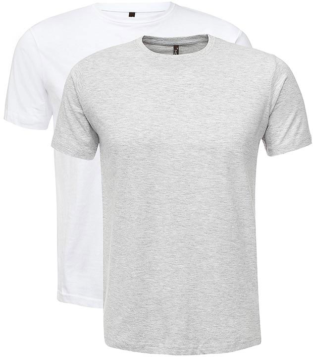 Футболка мужская Baon, цвет: белый, серый. B737082_White-Sport Silver Melange. Размер XL (52)B737082_White-Sport Silver Melange Футболка мужская Baon, цвет: белый, серый. B737082_White-Sport Silver Melange. Размер XL (52)B737082_White-Sport Silver MelangeФутболка мужская Baon выполнена из 100% хлопка. Модель с короткими рукавами и круглым вырезом горловины.