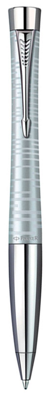 Parker Ручка шариковая Urban Premium цвет корпуса серебряныйPARKER-S1906870 Parker Ручка шариковая Urban Premium цвет корпуса серебряныйPARKER-S1906870Шариковая ручка Parker Urban Premium в серебряном корпусе из нержавеющейстали с лаковым покрытием имеет металлическую зону захвата и поворотныймеханизм.Стильная ручка нового поколения. Urban Premium - правильныйвыбор для тех, кто понимает качество, как достижение лучшего повсем показателям - в виде надежной, динамичной, функциональнойконструкции в сочетании с идеальным дизайнерским решением. Возвращение кгородскому духу: смешение металлических эффектов. Толщина линии письма: 0.8 мм.
