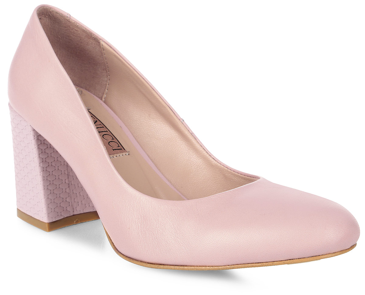 Туфли женские Benucci, цвет: розовый. 6060_кожа. Размер 36