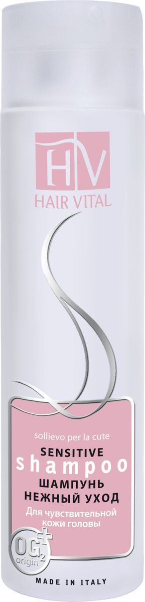 Hair Vital Шампунь для чувствительной кожи головы Нежный уход, 250 мл70580 Hair Vital Шампунь для чувствительной кожи головы Нежный уход, 250 мл70580• Бережно очищает волосы и кожу головы• Усиливает процесс регенерации, подавляет воспаление• Нормализует PH баланс кожи головы• Восстанавливает микрорельеф, оказывая смягчающий и разглаживающий эффект на кожу головы• Обладает успокаивающим действием• Интенсивно питает и увлажняетАктивные компоненты: экстракт зеленой водоросли, пантенол, OG2