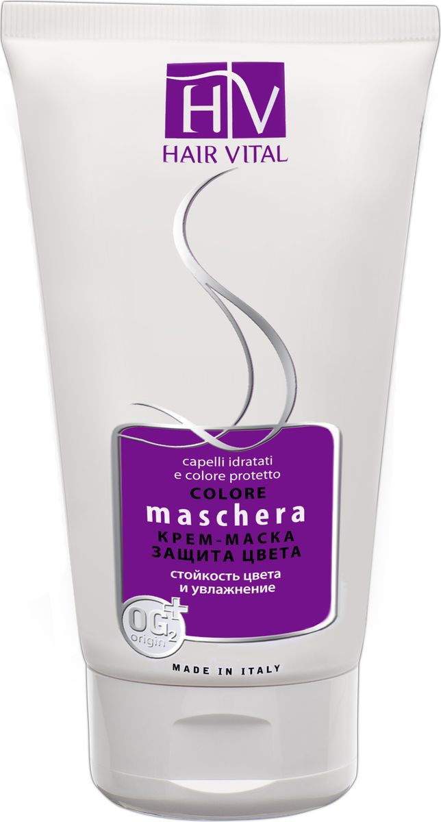 Hair Vital Крем-маска Защита Цвета, 150 мл70680 Hair Vital Крем-маска Защита Цвета, 150 мл70680• Сохраняет цвет на длительный срок• Восстанавливает структуру волос• Придает волосам ослепительный блеск• Интенсивно увлажняет и питает• Не склеивает и не утяжеляет волосыАктивные компоненты: экстракт черники, подсолнечник, гидролизат протеина пшеницы, диметикон, витамин Е, OG2