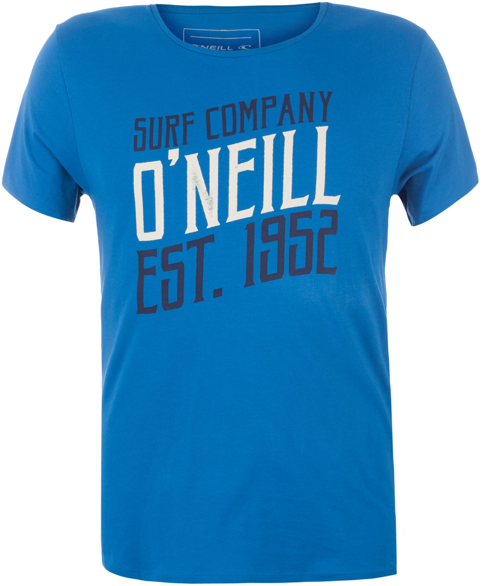 Футболка мужская ONeill Lm Script T-Shirt, цвет: голубой. 7A3658-5124. Размер L (50/52)7A3658-5124 Футболка мужская ONeill Lm Script T-Shirt, цвет: голубой. 7A3658-5124. Размер L (50/52)7A3658-5124Футболка мужская ONeill выполнена из 100% хлопка. Модель имеет стандартный крой, короткий рукав и круглый вырез горловины. Футболка дополнена надписями.