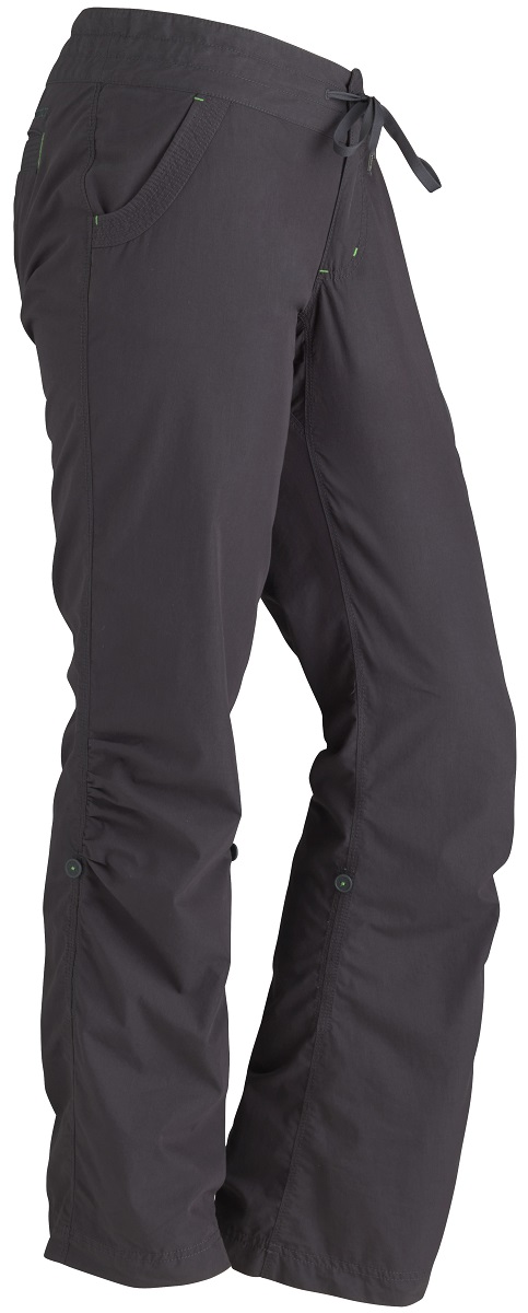 Брюки спортивные женские Marmot WmS Lexi Pant, цвет: серый. 69370-1132. Размер XS(42/44)69370-1132 Брюки спортивные женские Marmot WmS Lexi Pant, цвет: серый. 69370-1132. Размер XS(42/44)69370-1132Брюки Lexi созданы из прочного нейлона с вставкой-ластовицей по внутреннему шву для простых и легких движений. Регулирующий шнур и застежка на кнопку позволят вам всегда отрегулировать посадку брюк, так как вам будет удобно. Закатывающиеся брючины отличаются декоративной отделкой. Задний карман с застежкой Velcro®.