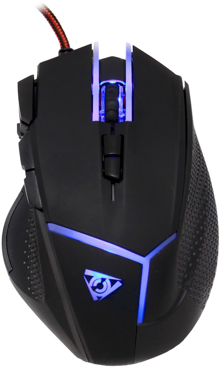 Qcyber Alien игровая лазерная мышьQC-02-006DV01 Qcyber Alien игровая лазерная мышьQC-02-006DV01Игровая лазерная мышь Qcyber Alien с 9 программируемыми кнопками, регулируемым весом и настраиваемой подсветкой.Смена чувствительности сенсора в диапазоне 500-10000 dpi позволяет настроить мышь под любую игровую ситуацию: сверхточный снайперский режим прицеливания или моментальное перемещение курсора, когда на счету каждая секунда. С частотой сенсора 4000 f/s мышь четко следует заданной траектории, даже когда ускорение достигает экстремальных 10G.Самостоятельно выбирайте баланс между точностью позиционирования и скоростью перемещения в соответствии со своим стилем игры. Система из 5 сменных грузов дает возможность сделать мышь тяжелее - для сверхточного прицеливания, или легче - для молниеносной реакции.Девять программируемых клавиш примут на себя любой функционал. Не оставляйте соперникам ни единого шанса, выполняя игровые действия одним нажатием. Пока ваш противник занят поиском нужных клавиш и пунктов меню, вы уже готовы к следующему шагу. Удобное расположение функциональных кнопок и их разумное количество не оставят возможности для ошибки.Логотип и лаконичные линии с LED-подсветкой на корпусе подчеркивают его выверенную геометрию. Установите для них свой любимый цвет или меняйте подсветку по настроению. Эффектный контраст матовой черной поверхности и светящихся элементов сделает мышь QCyber Alien стильным элементов вашего окружения.Покрытие корпуса Soft Touch обеспечивает максимальный комфорт и уверенный хват в ходе многочасовых баталий. Приятный рельеф в местах соприкосновения пальцев с поверхностью мыши дает уверенное сцепление без лишнего напряжения кисти. Когда противники будет истощены, вы останетесь полны сил и готовы нанести решающий удар!Ресурс переключателей в 5 миллионов нажатий дает уверенность, что в самый ответственный момент любое действие будет выполнено. А сила срабатывания 60 gf исключает случайное нажатие в пылу сражений.